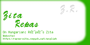 zita repas business card